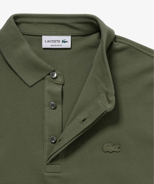 LACOSTE（ラコステ） ポロシャツ 比翼フロントロングスリーブ
