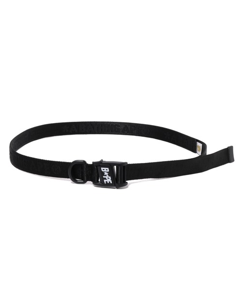 A BATHING APE（アベイシングエイプ） ベルト BAPE LOGO TAPE BELT