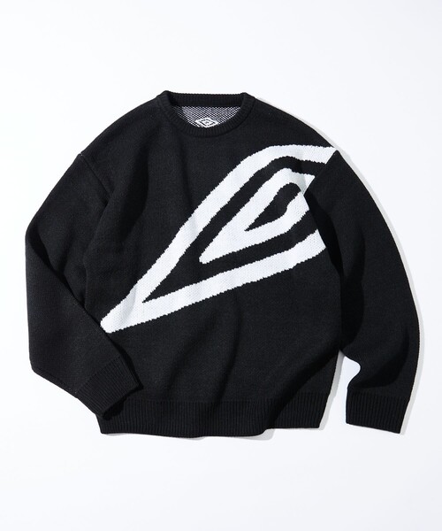 umbro（アンブロ） セーター ニット SP BIG LOGO Knit pullover/別注