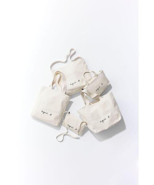 agnes b.（アニエスベー） トートバッグ WEB限定 ロゴトートバッグ