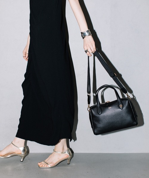 Beau're（ヴュレ） ボストンバッグ BEAURE カウレザー ボストン バッグ