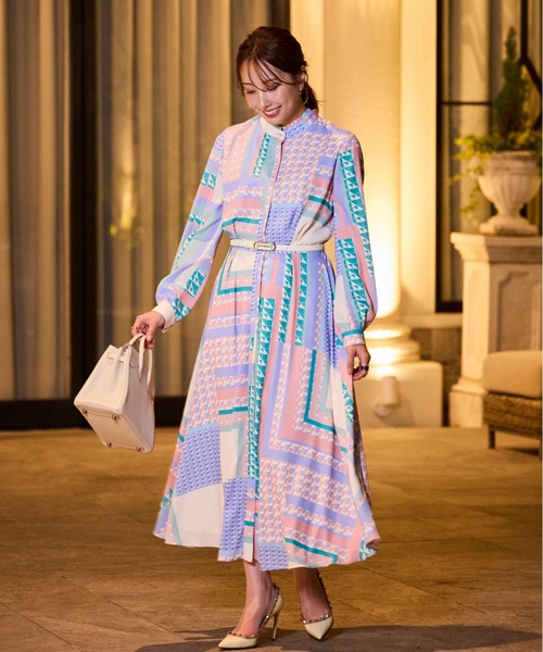 PINKY&DIANNE（ピンキー アンド ダイアン） ワンピース 「冨張愛コラボ