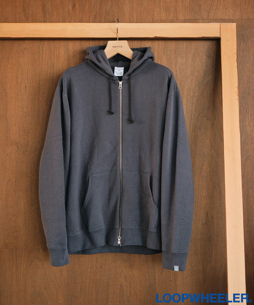 LOOPWHEELER（ループウィラー） パーカー × LOWERCASE for EDIFICE