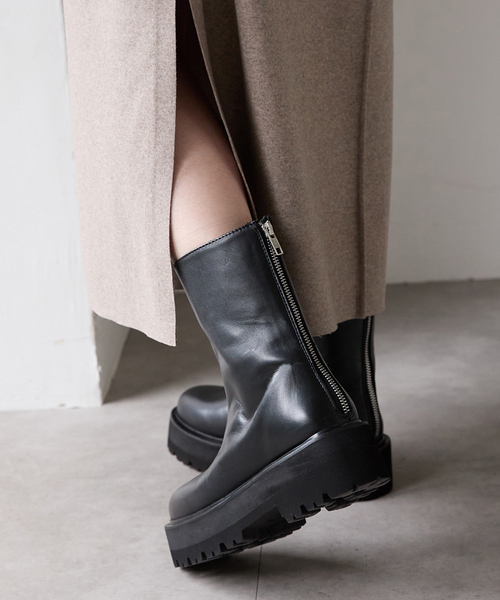 CAMINANDO（カミナンド） ブーツ 「追加2」CAMINANDO 別注 ウシロZIP