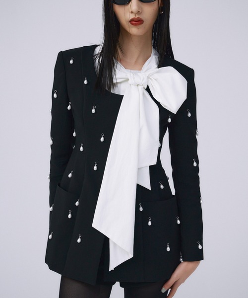 JOSE MOON（ジョゼムーン） ブラウス シャツ GRAND RIBBON BLOUSE