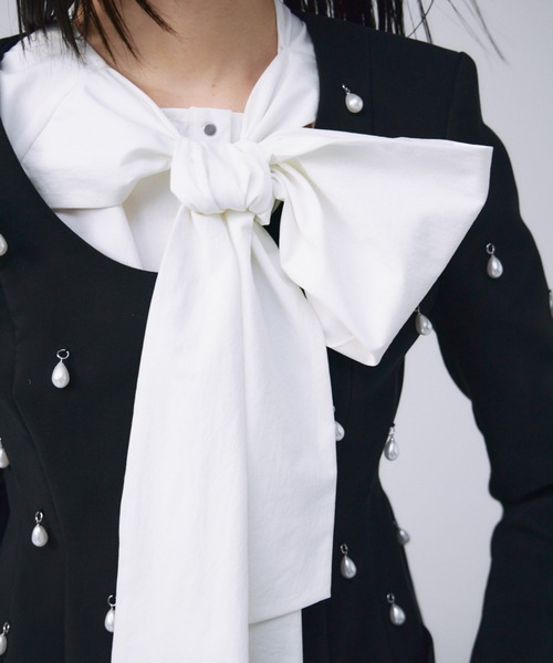 JOSE MOON（ジョゼムーン） ブラウス シャツ GRAND RIBBON BLOUSE