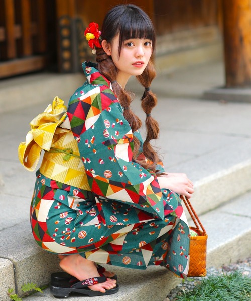 utatane 浴衣 選べる浴衣3点セット utataneオリジナルデザイン 国内