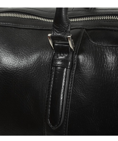 SEEKER（シーカー） ボストンバッグ 「SWORD」オイルレザー サイド