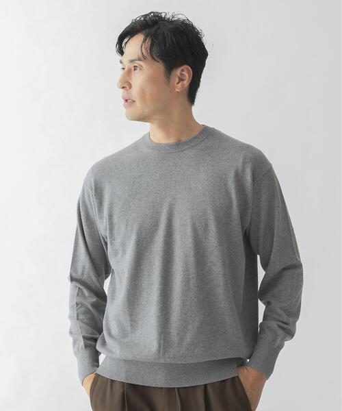 URBAN RESEARCH ROSSO MEN セーター ニット コットンカシミヤクルー