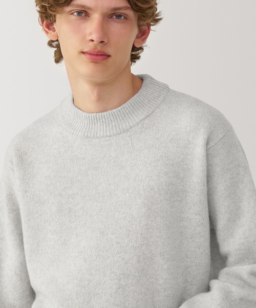 MUJI Labo セーター ニット 「MUJI Labo」紳士 縮絨ウールモックネック