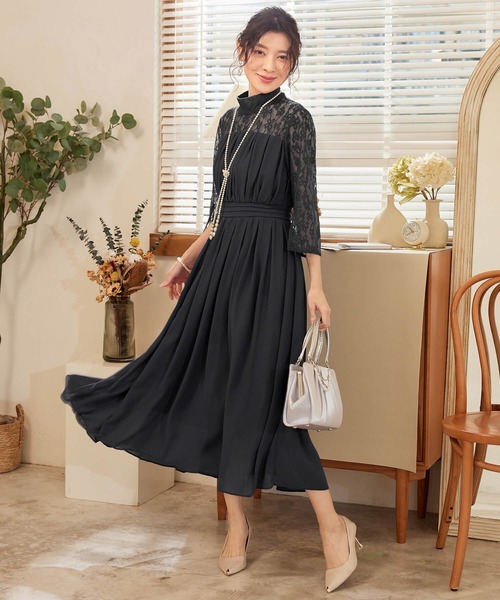 DRESS+（ドレスプラス） ドレス パーティードレス ワンピース レース