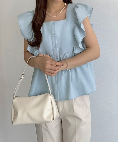 callautia（カラウティア） ブラウス シャツ 「選べる」フリル