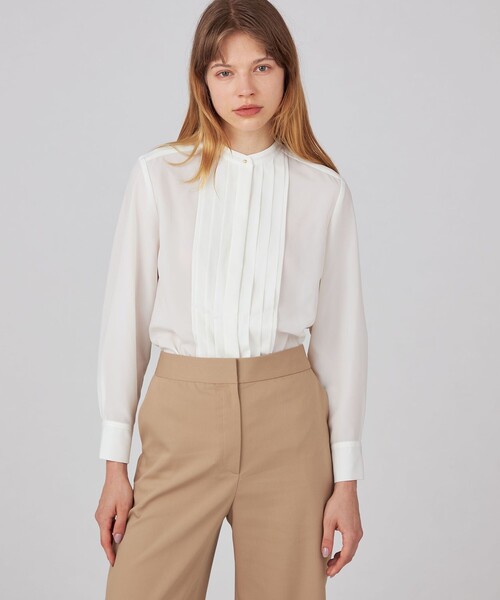 Ballsey（ボールジィ） ブラウス シャツ クリアデシン メタルボタン