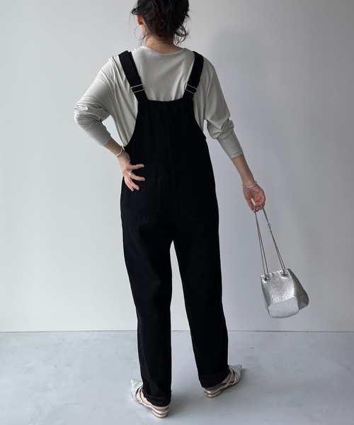 wee9s（ウィークス） サロペット オーバーオール loose and slim denim