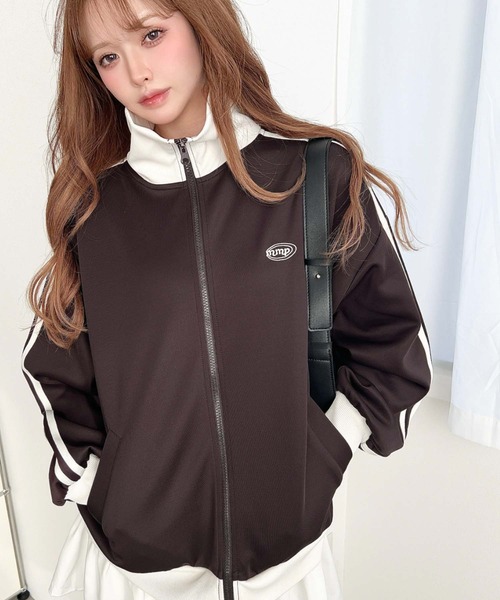 moment+ ブルゾン アウター 「累計販売枚数1万枚突破！」ロゴ刺繍