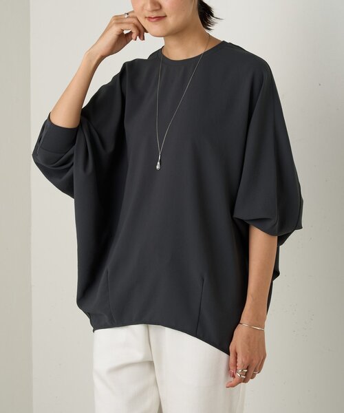 BEARDSLEY（ビアズリー） ブラウス シャツ ストレッチドルマンT