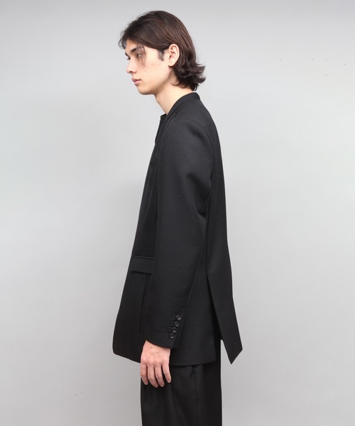 ATO（アトウ） ジャケット テーラードジャケット asymmetry double