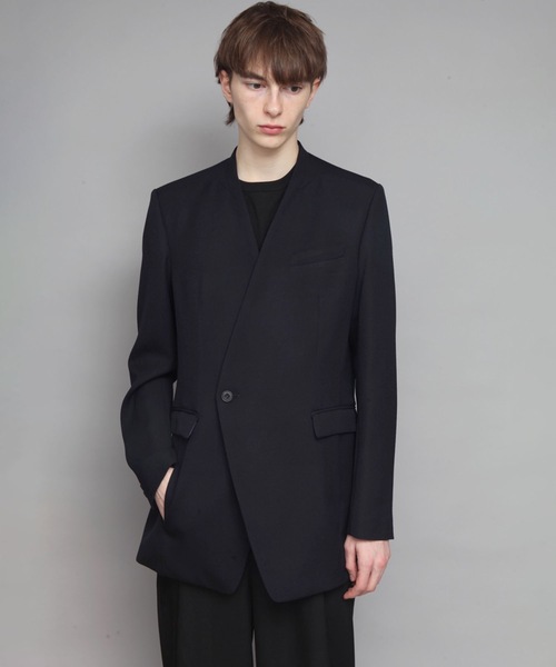 ATO（アトウ） ジャケット テーラードジャケット asymmetry double