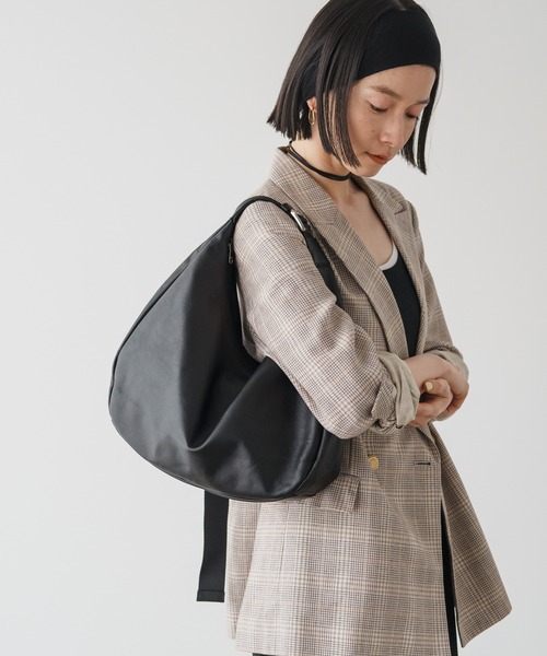 russet（ラシット） ショルダーバッグ バッグ ソフトレザーラウンド