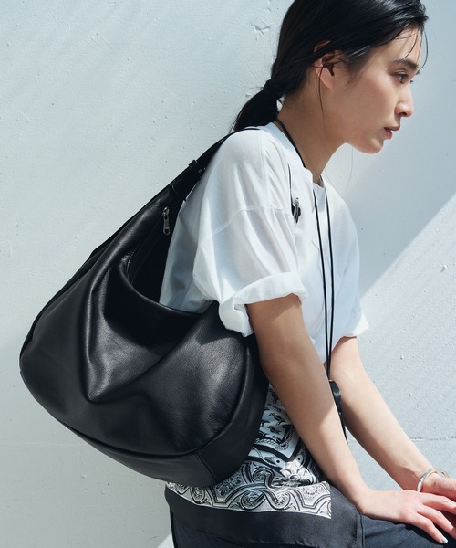 russet（ラシット） ショルダーバッグ バッグ ソフトレザーラウンド