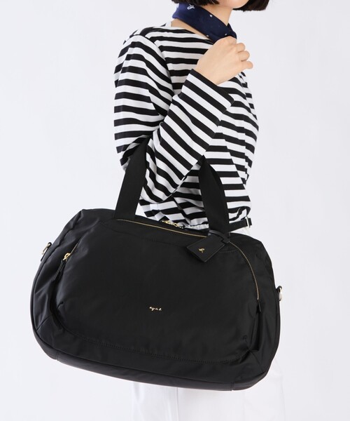 agnes b.（アニエスベー） ボストンバッグ ナイロンボストンバッグ