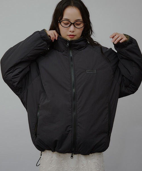 MUHET（ミュエータ） ブルゾン アウター reversible padded blouson