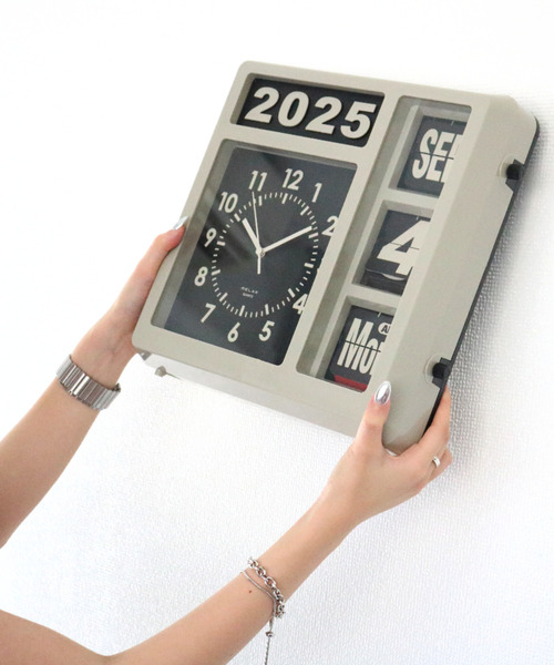 RELAX（リラックス） 時計 「RELAX/リラックス」フリップカレンダー