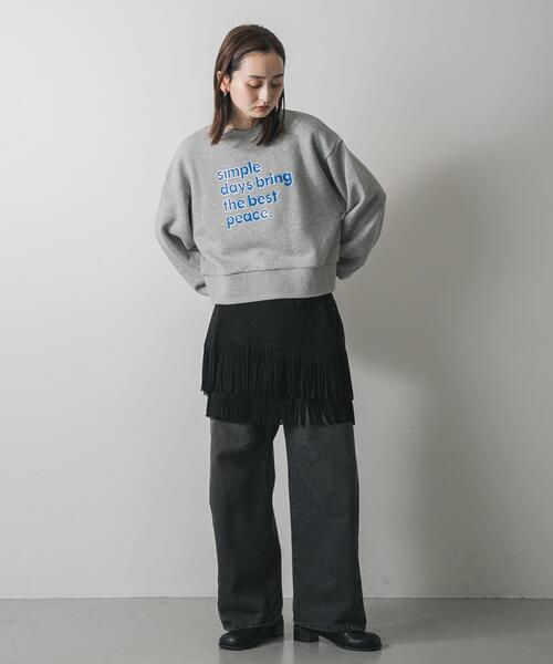 SENSE OF PLACE by URBAN RESEARCH トレーナー スウェット