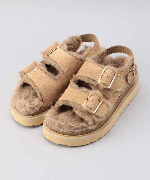 MOHI（モヒ） サンダル AFELPADO MUTON／ムートンサンダル レディース