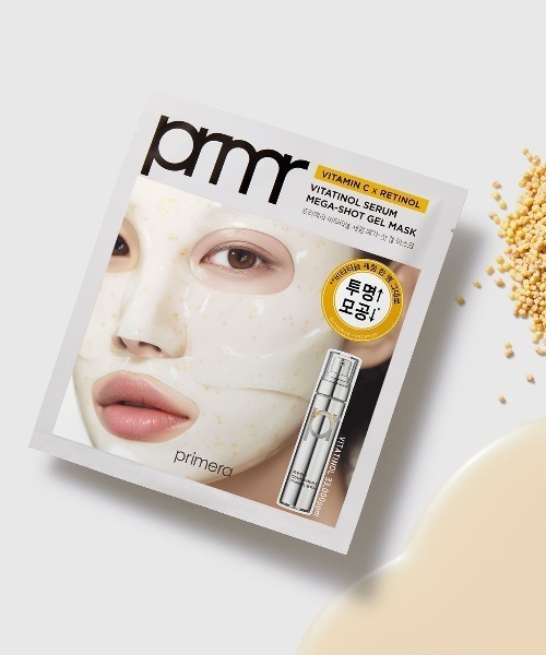 primera パック シートマスク ビタチノール メガショット ゲルマスク
