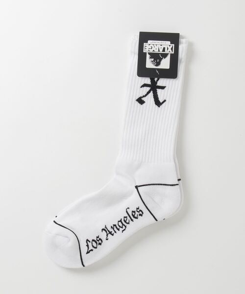 XLARGE（エクストラ ラージ） 靴下 X LOGO SOCKS メンズ レディース