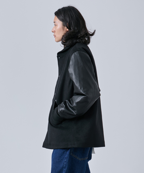 B.C STOCK（ベーセーストック） スタジャン タスマニアウール ウインド