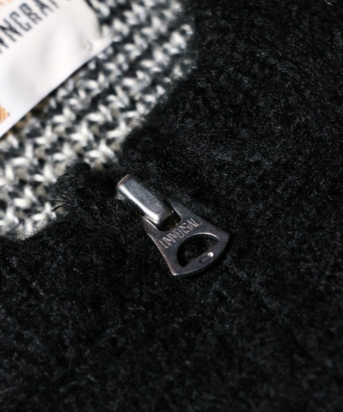 TOWNCRAFT（タウンクラフト） カーディガン VINTAGE JACQUARD ZIP