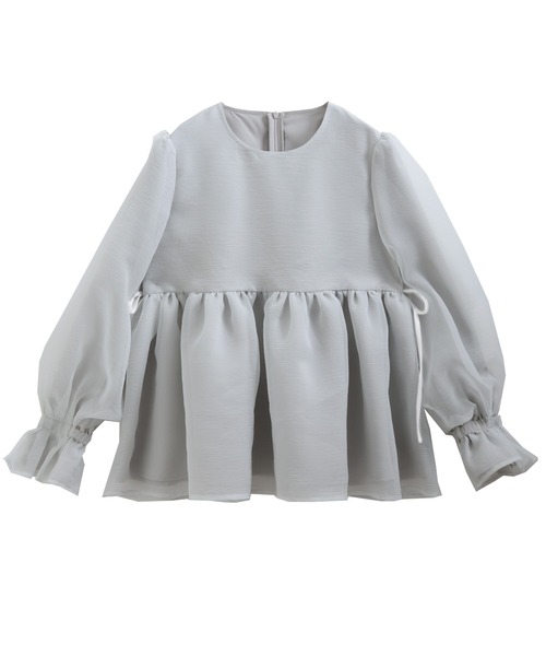 Fit more（フィットモア） クリンクルシアーオーガンジーボリューム