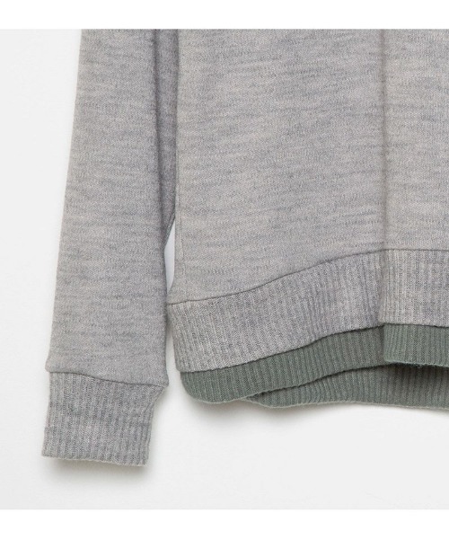 STOF（ストフ） セーター ニット STOF/ストフ/Fake Layer Knit メンズ