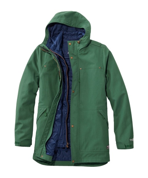 L.L.Bean（エルエルビーン） ナイロンジャケット ラゲッド 3 イン 1