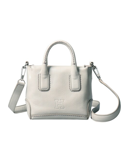 HIROFU（ヒロフ） ハンドバッグ 「デュオ」レザーハンドバッグ S 2WAY
