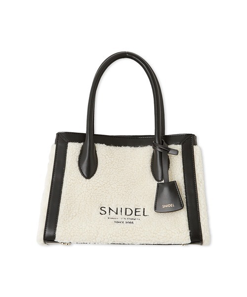 SNIDEL（スナイデル） トートバッグ ボアトート レディース : ZOZOTOWN