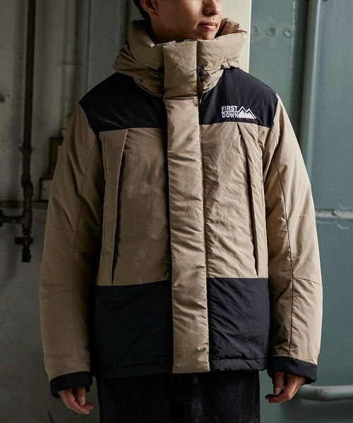 FIRST DOWN（ファーストダウン） ダウンジャケット ダウン ラップ