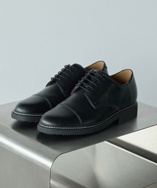 WYM LIDNM ビジネスシューズ GENUINE LEATHER PLAIN DERBY SHOES