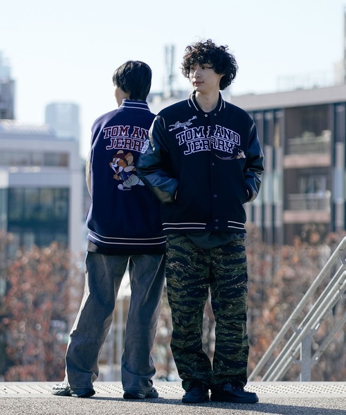 スタジャン 「SEQUENZ/シークエンズ」TOM＆JERRY トムとジェリー