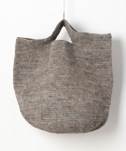 MADE IN MADA（メイドインマダ） かごバッグ FREE グレー レディース