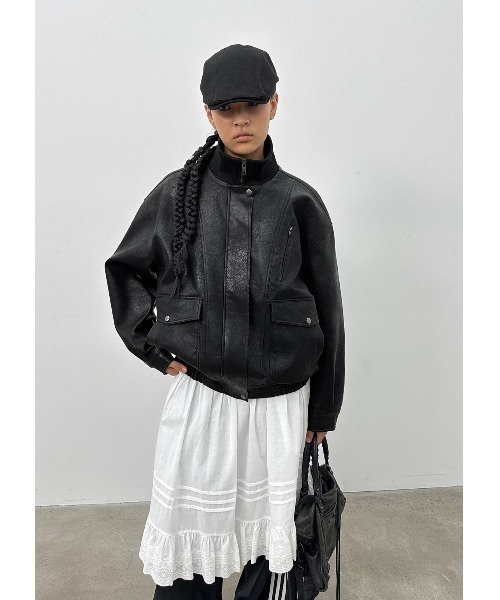 BLACKUP（ブラックアップ） レザージャケット ライダース 「MADE