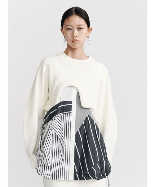 UN3D.（アンスリード） キャミソール DECONSTRUCTION DOCKING SHIRT