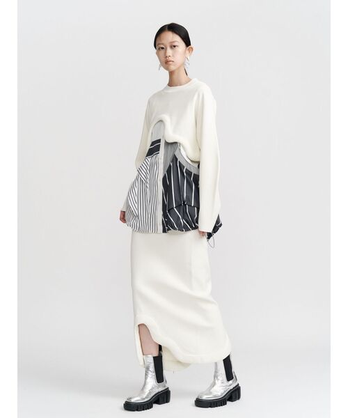 UN3D.（アンスリード） キャミソール DECONSTRUCTION DOCKING SHIRT