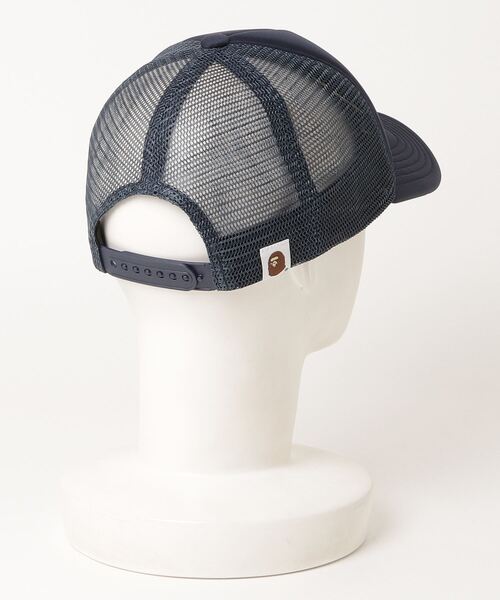 A BATHING APE（アベイシングエイプ） キャップ 帽子 BAPE LOGO MESH
