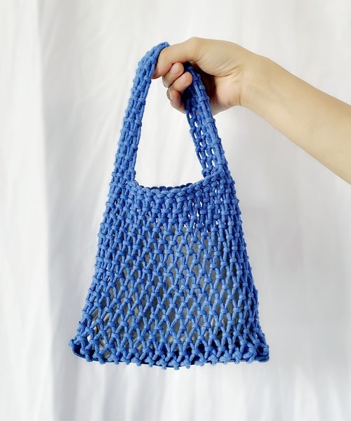 ハンドバッグ かぎ編みニットバック : ZOZOTOWN Yahoo!店 - 通販