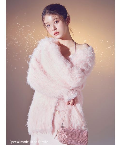 SNIDEL（スナイデル） カーディガン シャギーカーディガン レディース