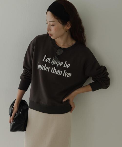 URBAN RESEARCH Sonny Label トレーナー スウェット メッセージロゴ