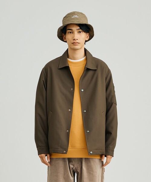 J.PRESS YORK STREET カバーオール 「UNISEX」ウールライク MA-1コーチ